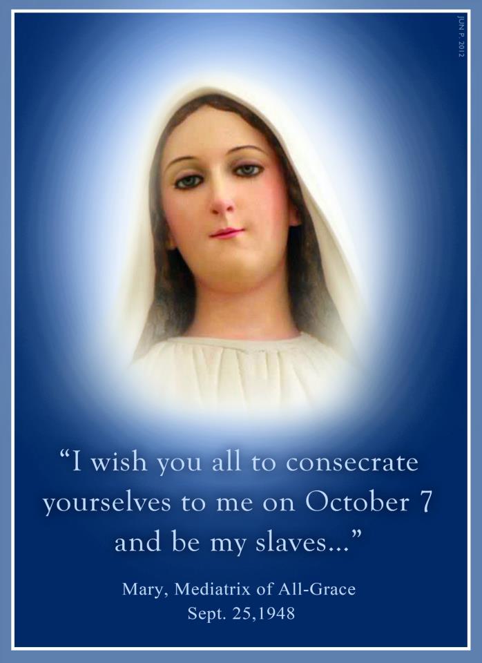 Mary Mediatrix message